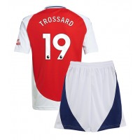 Camiseta Arsenal Leandro Trossard #19 Primera Equipación Replica 2024-25 para niños mangas cortas (+ Pantalones cortos)